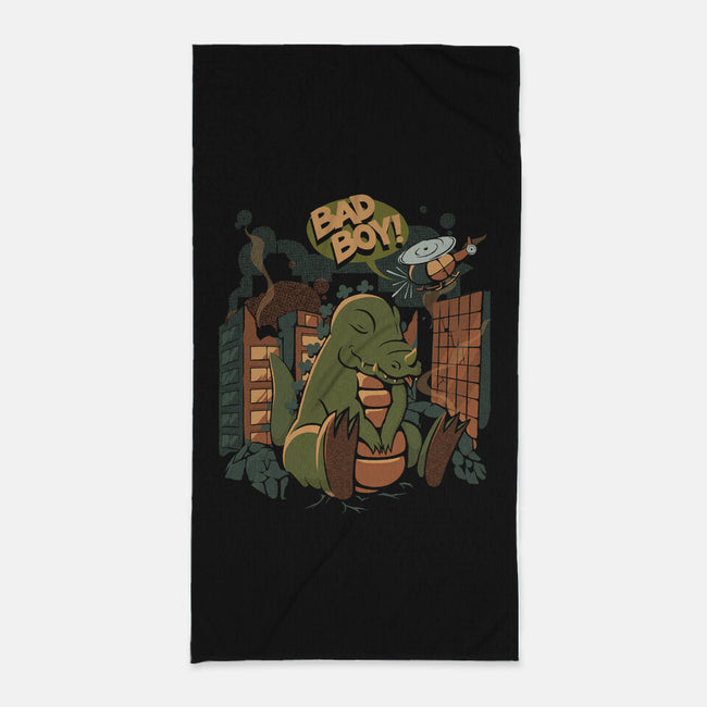 Bad Boy Big Monster-None-Beach-Towel-tobefonseca