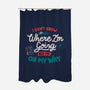 I Don’t Know Where I'm Going-None-Polyester-Shower Curtain-tobefonseca