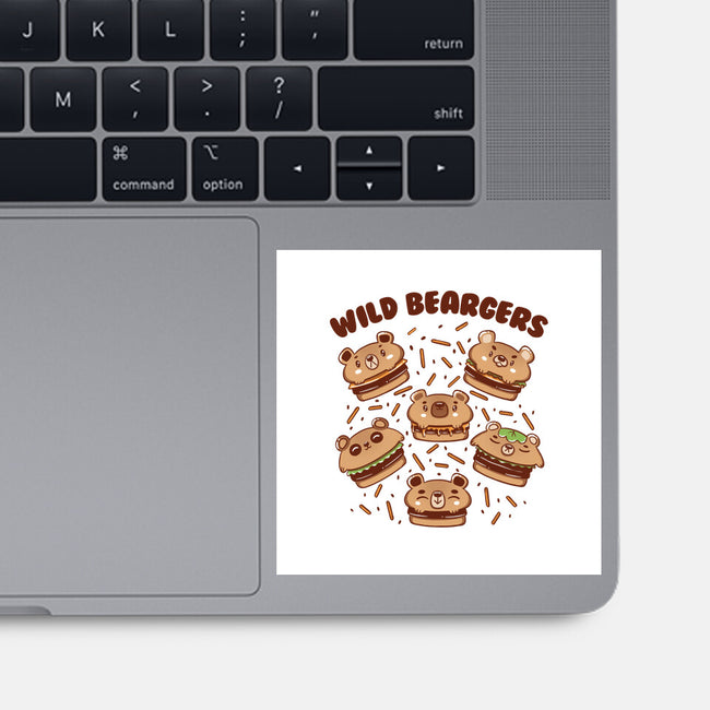 Wild Beargers-None-Glossy-Sticker-tobefonseca