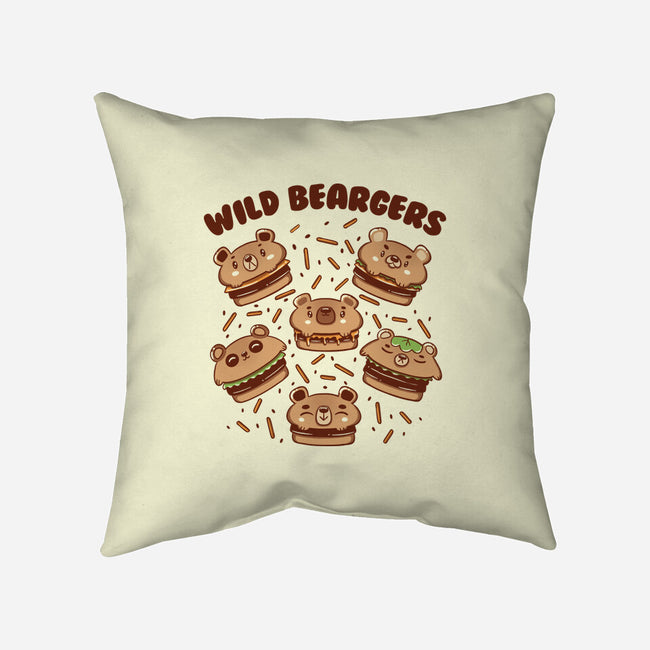 Wild Beargers-None-Non-Removable Cover w Insert-Throw Pillow-tobefonseca