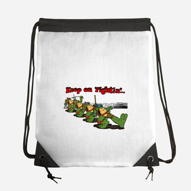 Keep On Fightin-None-Drawstring-Bag-JCMaziu