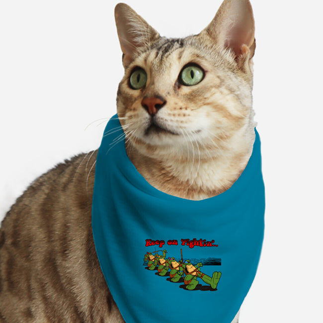 Keep On Fightin-Cat-Bandana-Pet Collar-JCMaziu