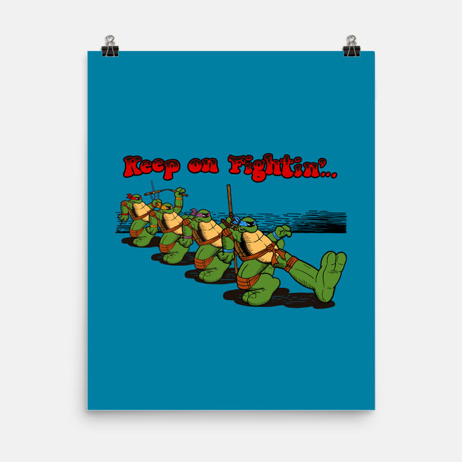 Keep On Fightin-None-Matte-Poster-JCMaziu