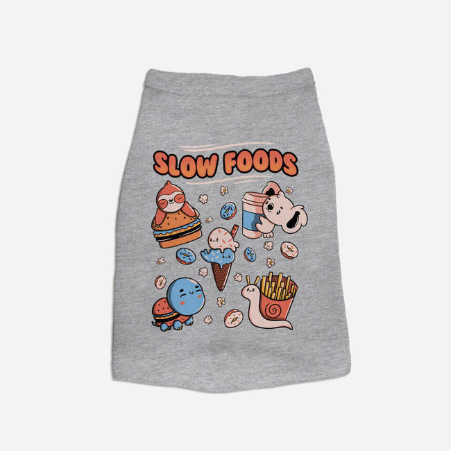 Slow Foods-Dog-Basic-Pet Tank-tobefonseca