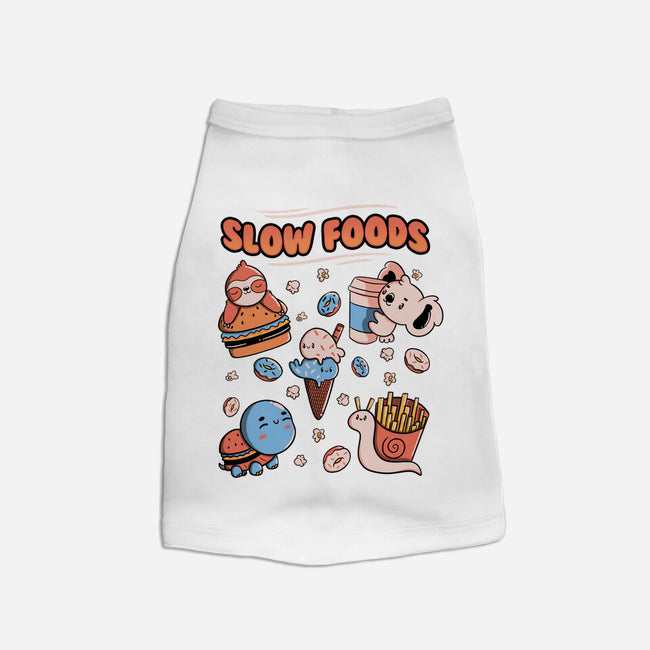 Slow Foods-Dog-Basic-Pet Tank-tobefonseca