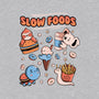 Slow Foods-Womens-V-Neck-Tee-tobefonseca