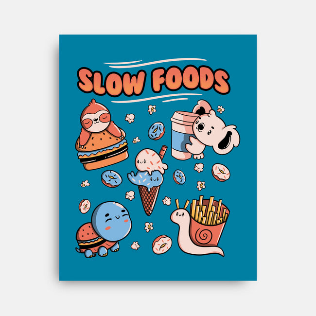 Slow Foods-None-Stretched-Canvas-tobefonseca