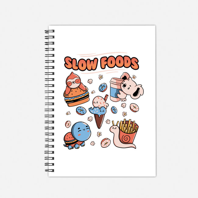 Slow Foods-None-Dot Grid-Notebook-tobefonseca