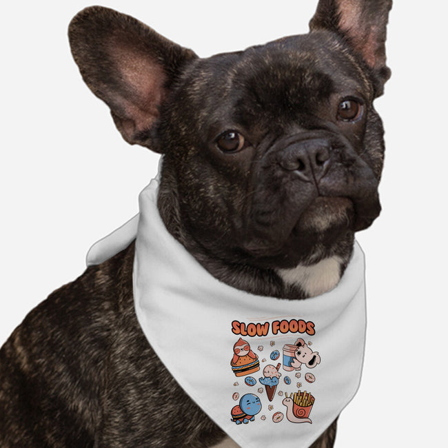 Slow Foods-Dog-Bandana-Pet Collar-tobefonseca