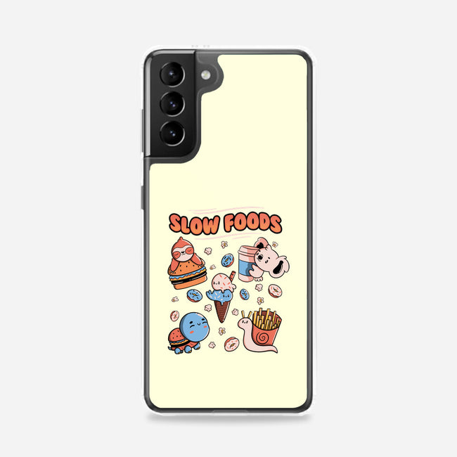 Slow Foods-Samsung-Snap-Phone Case-tobefonseca