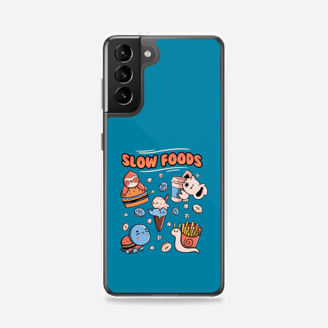 Slow Foods-Samsung-Snap-Phone Case-tobefonseca