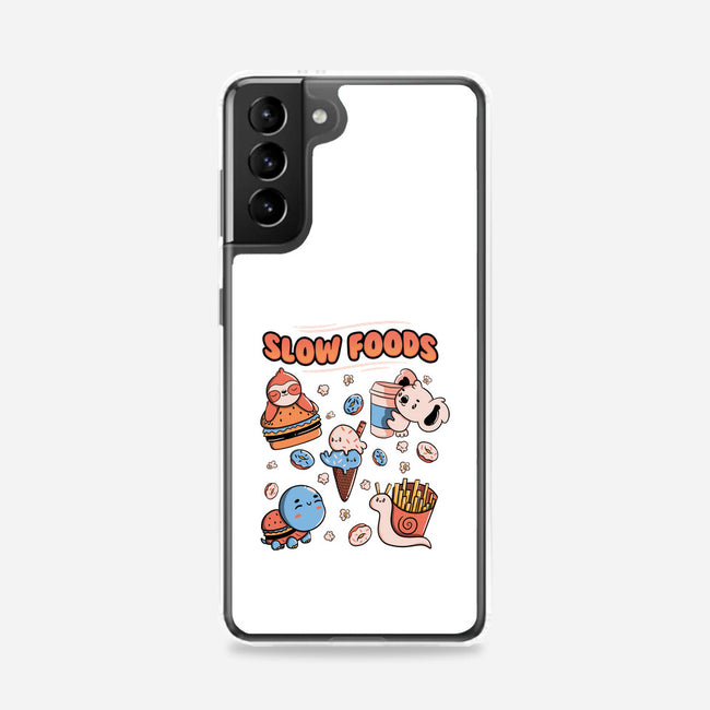 Slow Foods-Samsung-Snap-Phone Case-tobefonseca