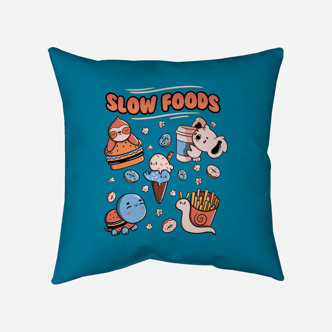 Slow Foods-None-Removable Cover w Insert-Throw Pillow-tobefonseca