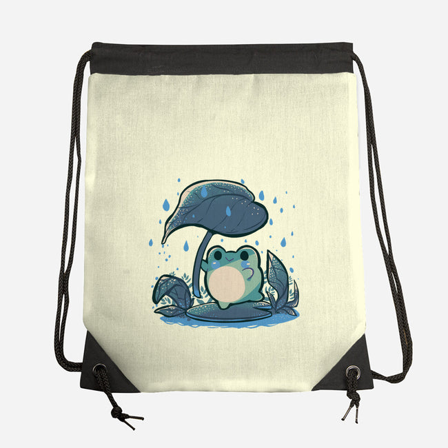 Leafy Shelter-None-Drawstring-Bag-TechraNova