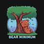 Bear Minimum-Mens-Heavyweight-Tee-TechraNova