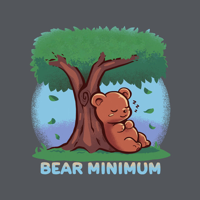 Bear Minimum-Unisex-Basic-Tee-TechraNova