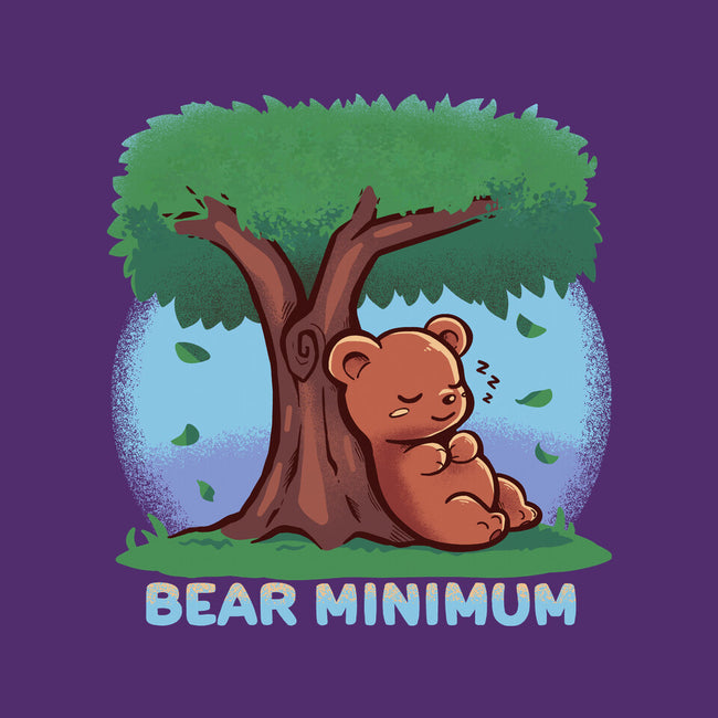 Bear Minimum-Unisex-Kitchen-Apron-TechraNova