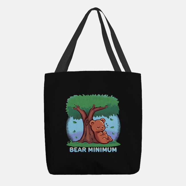 Bear Minimum-None-Basic Tote-Bag-TechraNova