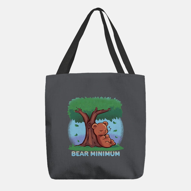 Bear Minimum-None-Basic Tote-Bag-TechraNova