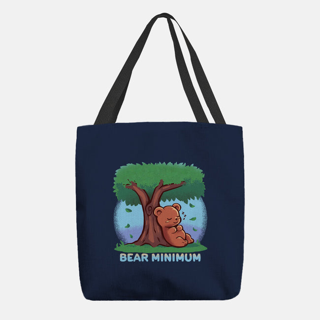 Bear Minimum-None-Basic Tote-Bag-TechraNova