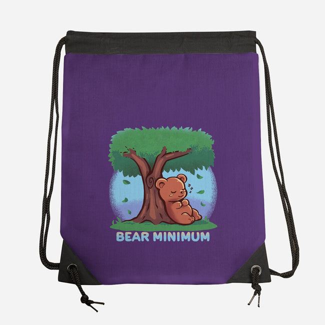 Bear Minimum-None-Drawstring-Bag-TechraNova