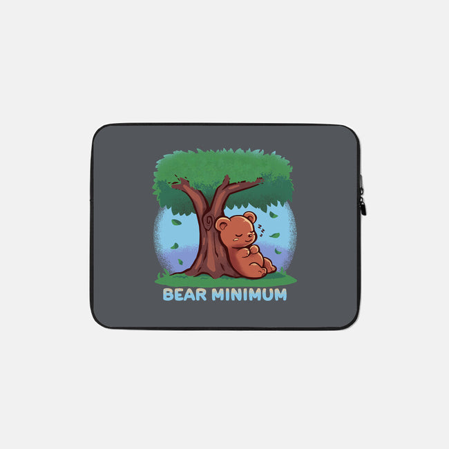 Bear Minimum-None-Zippered-Laptop Sleeve-TechraNova