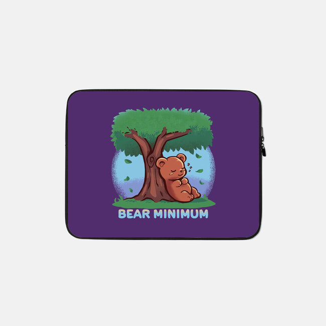 Bear Minimum-None-Zippered-Laptop Sleeve-TechraNova