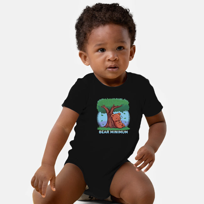 Bear Minimum-Baby-Basic-Onesie-TechraNova