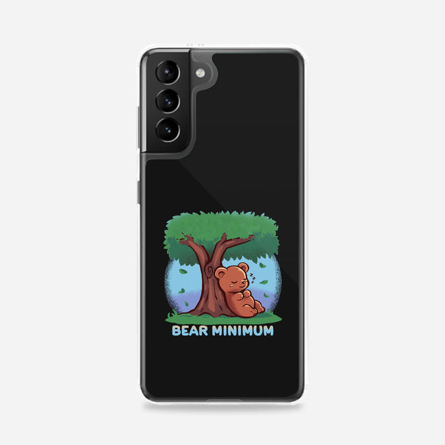 Bear Minimum-Samsung-Snap-Phone Case-TechraNova