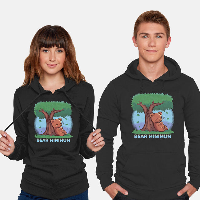 Bear Minimum-Unisex-Pullover-Sweatshirt-TechraNova