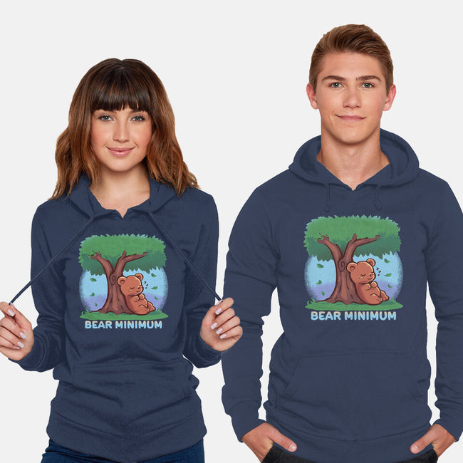 Bear Minimum-Unisex-Pullover-Sweatshirt-TechraNova