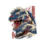 Great Godzilla-None-Non-Removable Cover w Insert-Throw Pillow-gaci