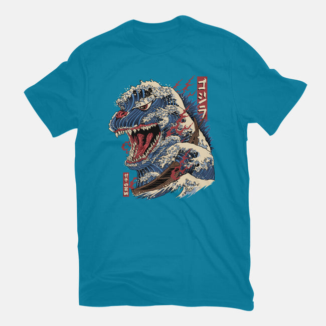 Great Godzilla-Womens-Basic-Tee-gaci