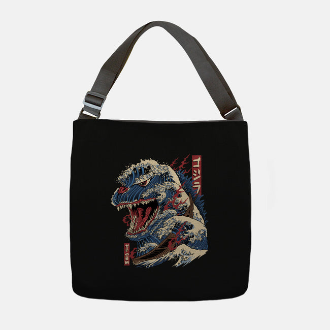 Great Godzilla-None-Adjustable Tote-Bag-gaci