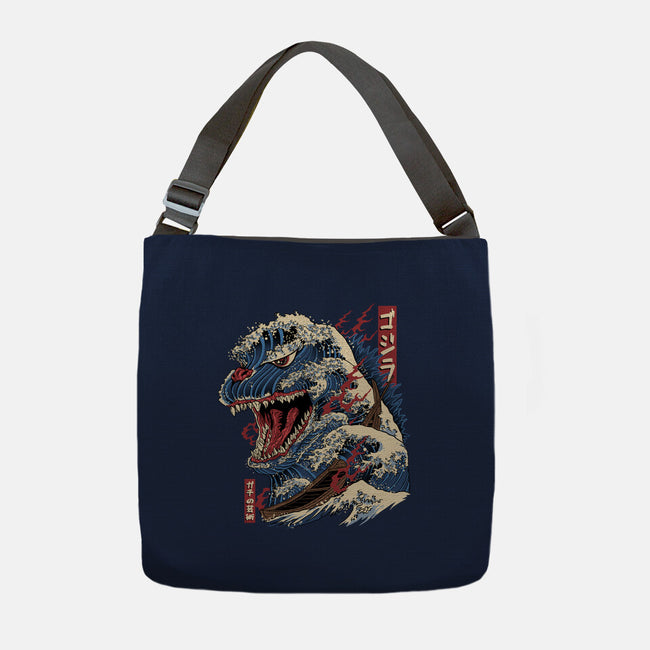 Great Godzilla-None-Adjustable Tote-Bag-gaci