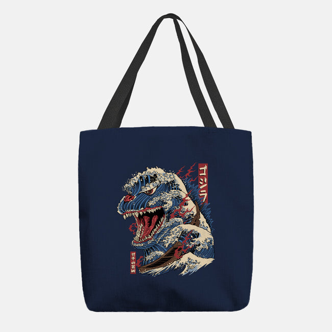 Great Godzilla-None-Basic Tote-Bag-gaci