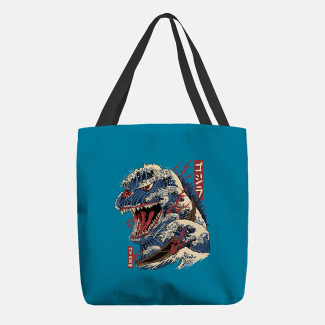 Great Godzilla-None-Basic Tote-Bag-gaci