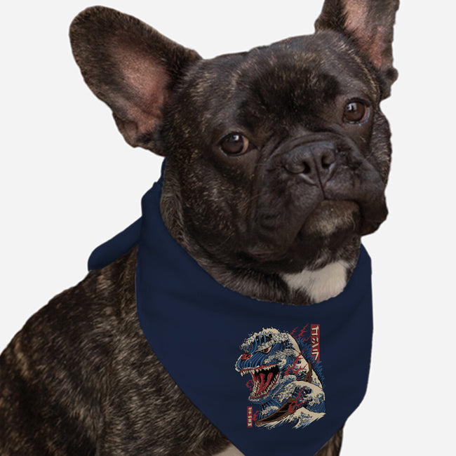 Great Godzilla-Dog-Bandana-Pet Collar-gaci