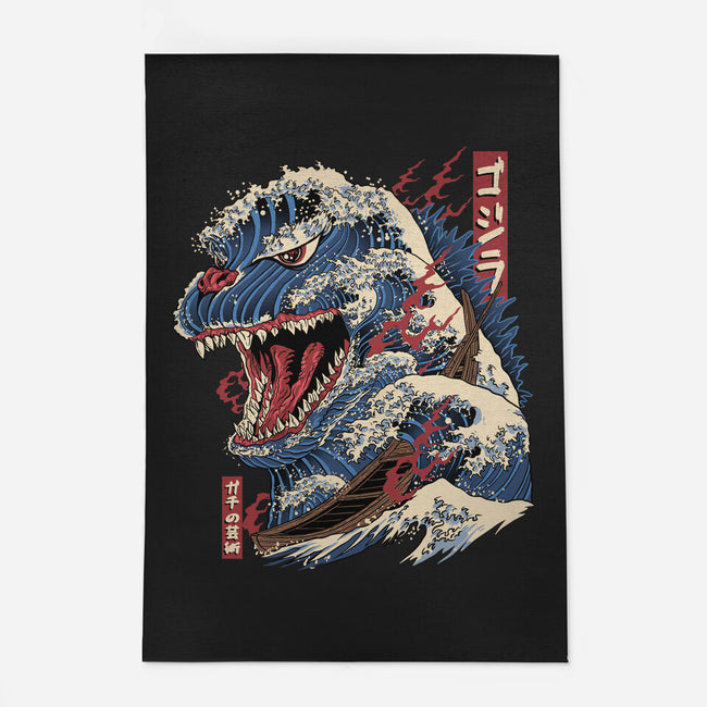 Great Godzilla-None-Outdoor-Rug-gaci