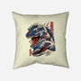 Great Godzilla-None-Non-Removable Cover w Insert-Throw Pillow-gaci