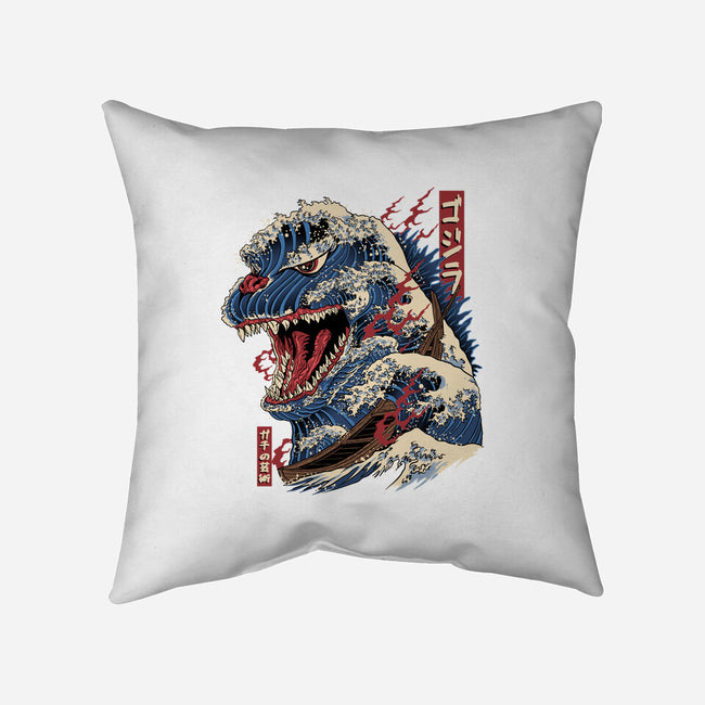 Great Godzilla-None-Removable Cover w Insert-Throw Pillow-gaci