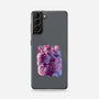Cyber Kitsune Samurai-Samsung-Snap-Phone Case-Bruno Mota