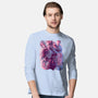 Cyber Kitsune Samurai-Mens-Long Sleeved-Tee-Bruno Mota