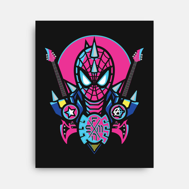 Spider Cyber Punk-None-Stretched-Canvas-jrberger