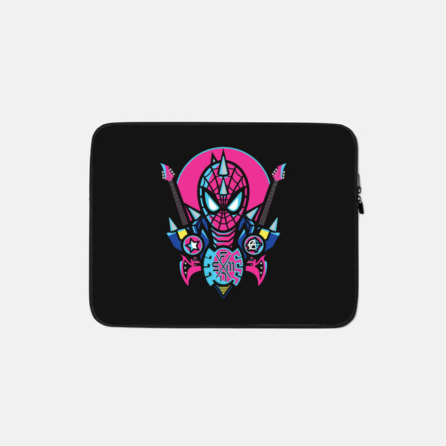 Spider Cyber Punk-None-Zippered-Laptop Sleeve-jrberger