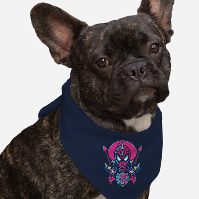 Spider Cyber Punk-Dog-Bandana-Pet Collar-jrberger