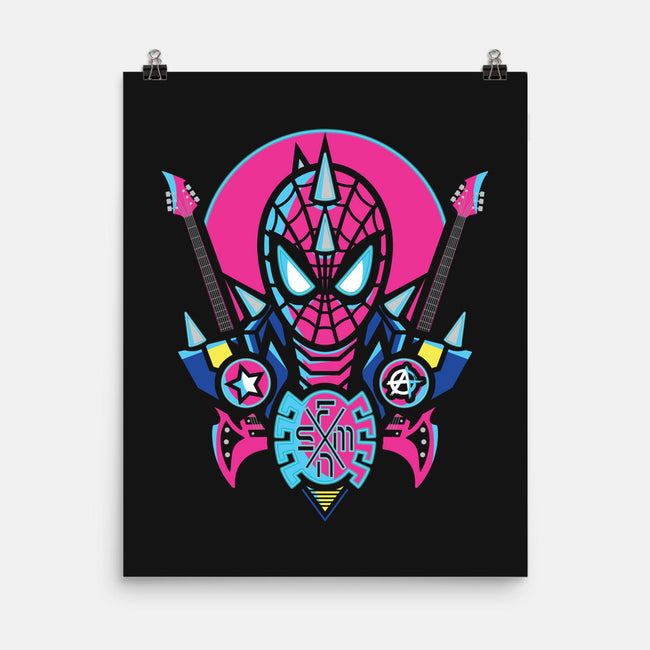 Spider Cyber Punk-None-Matte-Poster-jrberger