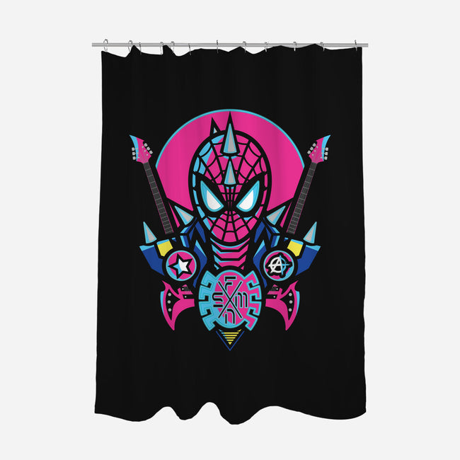 Spider Cyber Punk-None-Polyester-Shower Curtain-jrberger