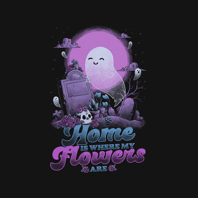 Ghost Home Flowers-Unisex-Pullover-Sweatshirt-Studio Mootant