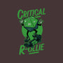 Critical R-ollie-None-Removable Cover w Insert-Throw Pillow-Studio Mootant